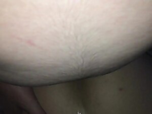 LOUD pregnant pussy talks to me cum on her ass