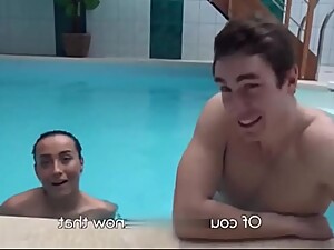 Crazy Sex adventures in private swimming pool 3