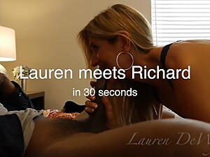 Lauren DeWynter meets Richard Mann in 30 seconds