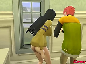 Sakura Porn Cap 1 sasori viendo una peliculas con sus amigos luego se van y queda hinata le pide que si se la puede follar por el culo