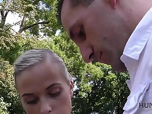 HUNT4K. Young couple desires cash so why colleen spreads her legs