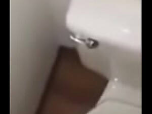 wife gets cocks cuck cum in toilet